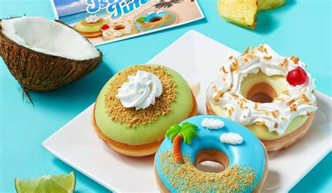 Krispy Kreme Releases Tropics Inspired Doughnuts Qsr Magazine