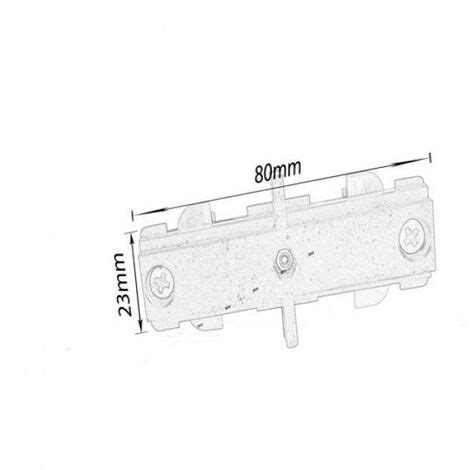 Connecteur Lin Aire Noir Monophas Pour Rail D Clairage Led Kit De