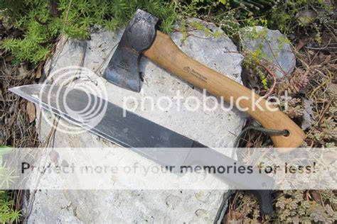 Playing With The Cold Steel 12 Sax Machete Bushcraft Usa Forums