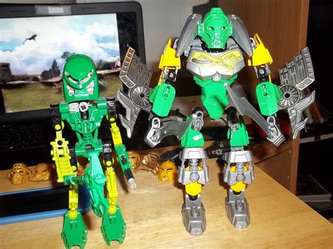Toa Lewa Old And New By Fatthoron On Deviantart