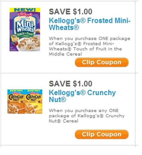 Coupon STL: Kellogg's Cereal $1 Printable Coupons