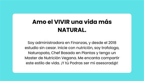 Sobre Mi Naturalizzima