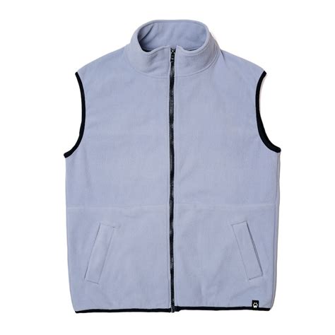 recycled fleece vest whelk goods