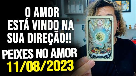 O Amor Est Vindo Na Sua Dire O Peixes No Amor Sexta Dia