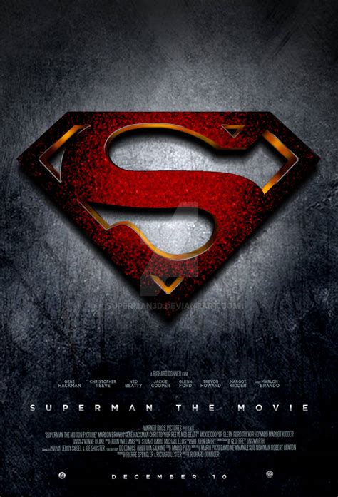 Superman The Movie By Superman3d On Deviantart