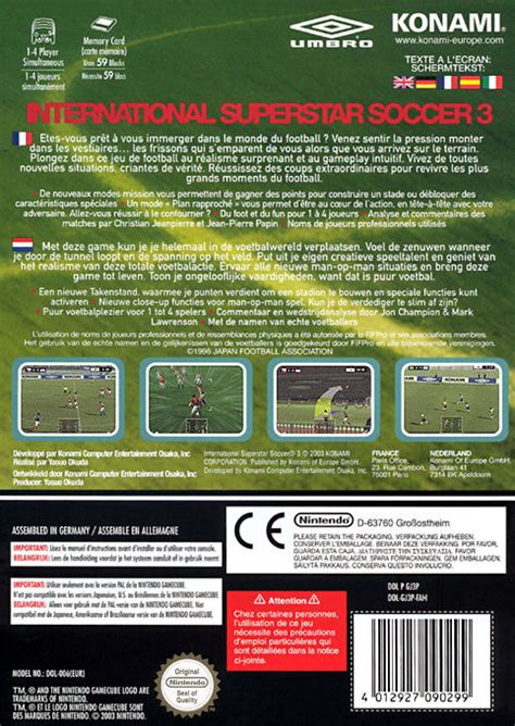 International Superstar Soccer Images Launchbox Games Database