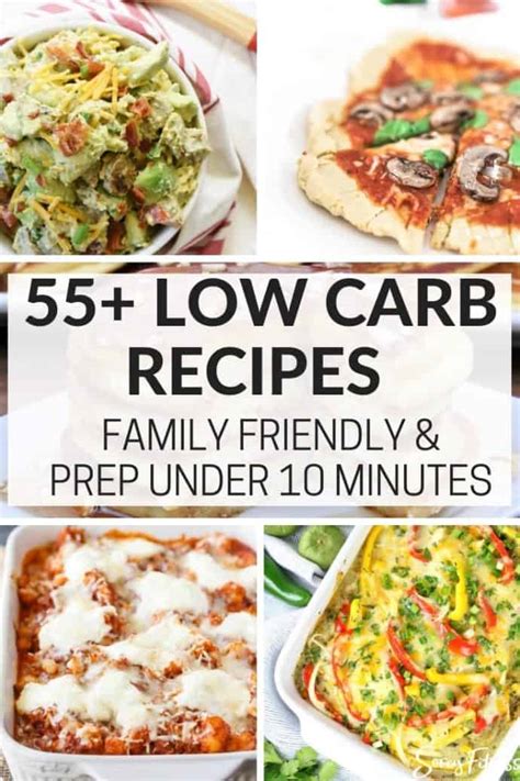 Low Carb Recipes For Weight Loss 55 Quick Easy Meal Ideas