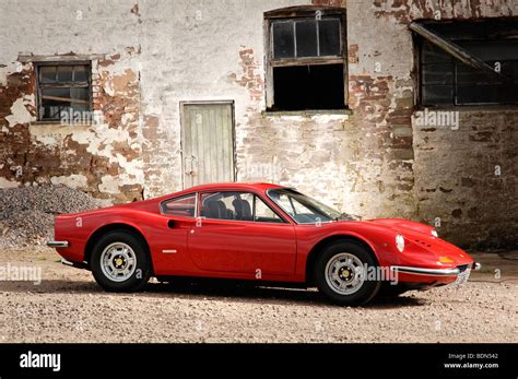 Ferrari Dino GT Stock Photo Alamy