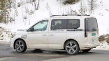 Vw Caddy Spied Testing With A Plug In Hybrid