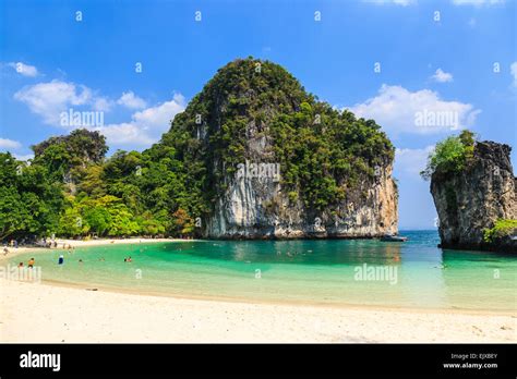 Hong Island Lagoon Thailand Stock Photo Alamy