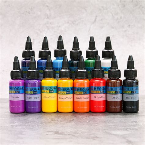 Bottle Professional Permanent Makeup Tattoo Ink Kit Oz Tattoo Inks