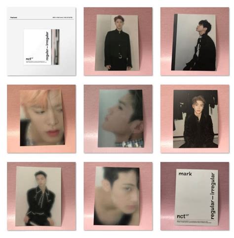 Nct 127 Official Postcard 1st Album Regular Irregular Preorder Benefit Post Card Ebay Nct