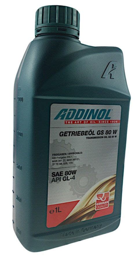 Getriebeöl Addinol GL80W 1L SAE 80W für Simson S51 S70 SR50 S80