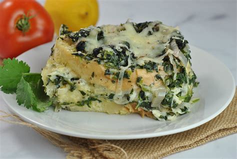 Spinach And Gruy Re Breakfast Strata Prevention Rd