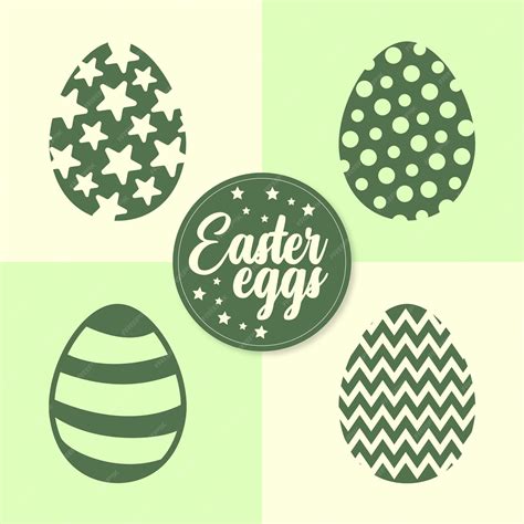 Premium Vector Easter Eggs Vector