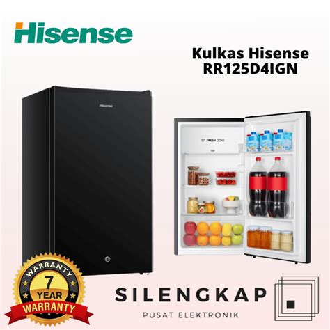 Jual Hisense Kulkas Pintu L Lemari Es Refrigerator Rr D Aw