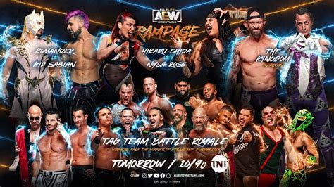 AEW Rampage 28 De Julio Del 2023 Cobertura Y Resultados