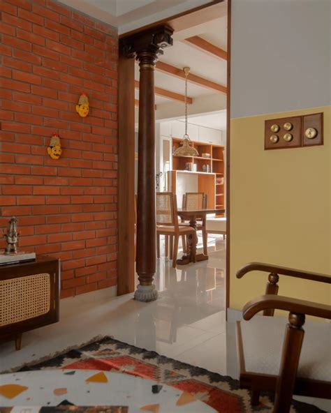 Brick Cladding interior project at Hyderabad 2