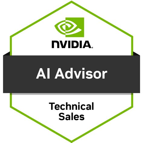 Nvidia Ai Advisor Technical Sales Credly