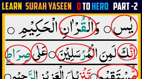 P Learn Surah Yaseen With Tajweed Youtube