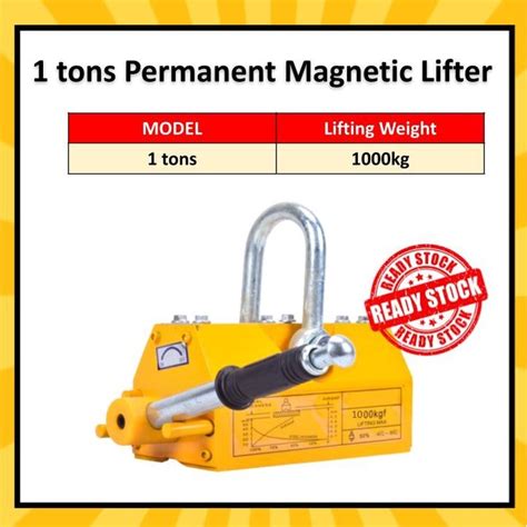 1000KG 1tons PERMANENT MAGNETIC LIFTER / LIFTER MAGNET /LIFTING MAGNET ...