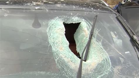 Man Survives After Concrete Smashes Through Windshield Nbc Boston