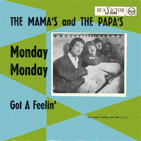 The Mamas And The Papas Monday Monday 1966 Vinyl Discogs