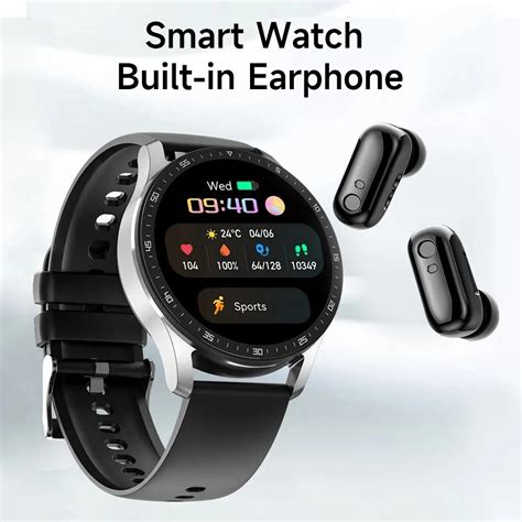 X M Diateur Set Smart Watch Tws En Bluetooth Sans Fil Couteur