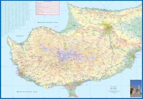 Cypr Sk Adana Mapa Wodoodporna Mapa Itmb