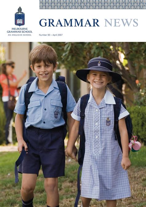 Grammar News no 93 Apr 2007 by Melbourne Grammar School - Issuu