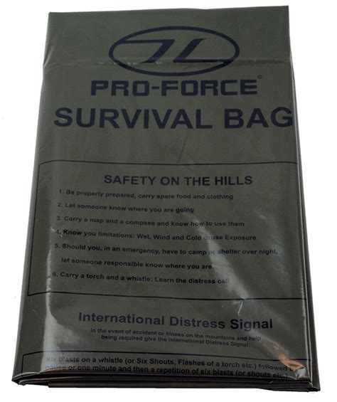 Highlander Survival Bivi Bag Notfallplane Recon Company Deutschland