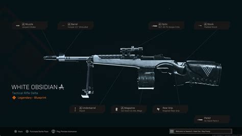 M1 Garand Warzone Unlock Blueprints And More