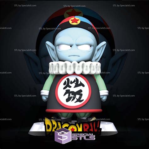 Pilaf Basic Dragonball Digital STL Sculpture SpecialSTL