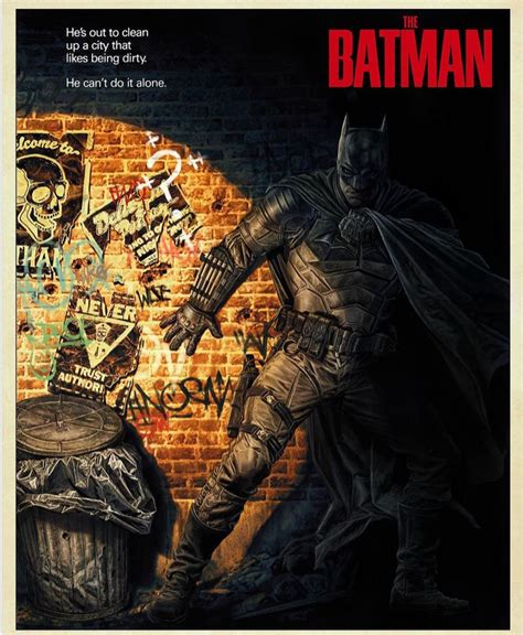 New The Batman Poster Pulls Inspiration from DC Comics' Iconic Batman ...