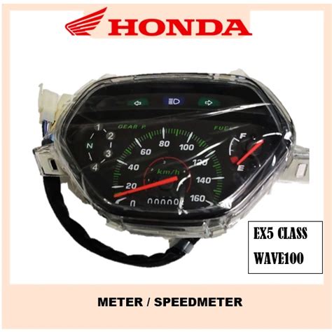 Honda Ex5 Class Ex5class Class1 Wave100 W100 Wave 100 Meter Set Meter Assy Speedometer Assy