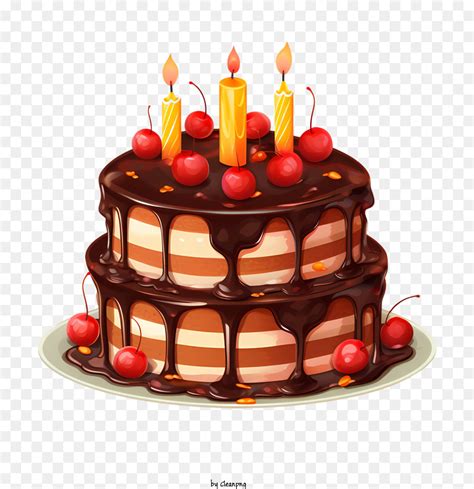 G Teau Danniversaire G Teau Au Chocolat Dessert Png G Teau