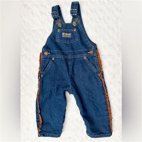 Oshkosh B Gosh Bottoms Oshkosh Vestbak Vintage Western Fringe