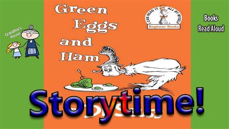 Dr Seuss Green Eggs And Ham Read Aloud Books For Kids Bedtime