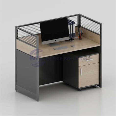 Cubicle Cluster Workstation With Pedestal Ml Office Solution