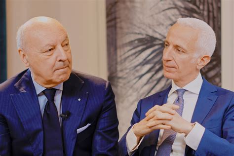 W Executive Meets Alessandro Bossi Intervista Giuseppe Marotta