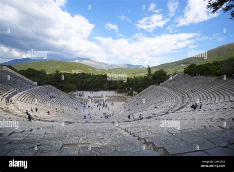 Ancient Theatre Of Epidaurus Is A Theatre In The Greek City Of