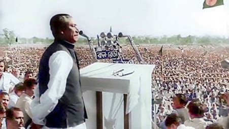 On 7 March Bangabandhu Showed Us The Promised Land Historic 7th