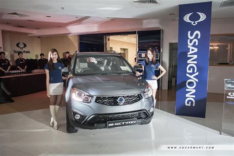 Motorway Ssangyong launches the all new Actyon in Singapore - Sgcarmart
