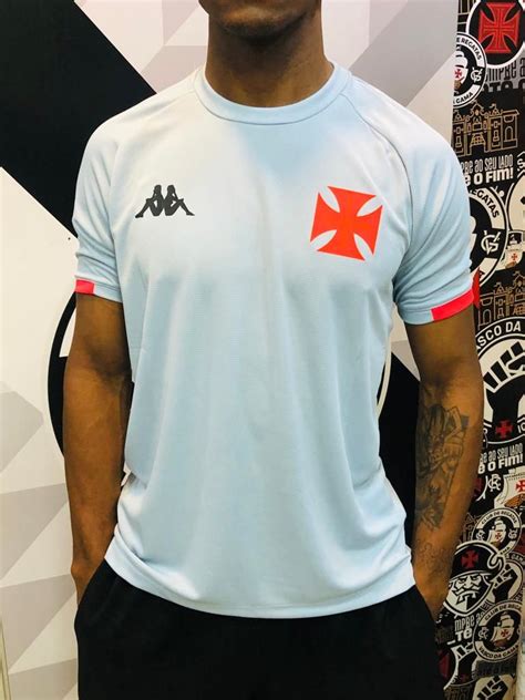 Camisa Vasco Polo Masculina Comissão 2023 Cinza