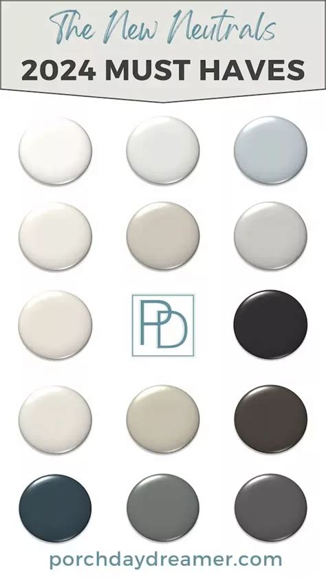 2024 Paint Color Trends Best NEW Neutrals In 2024 Trending Paint