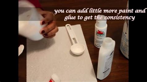 Diy Gesso Make Your Own Texture Paste Using Telcum Powder Homemade