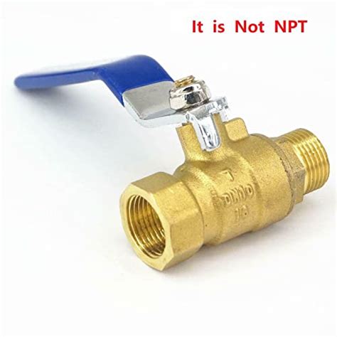 Gajoin 1 2 Male Female Brass Ball Valve Water Moisture Air Tank Drain