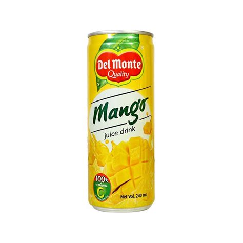 Del Monte Sweetened Mango Juice Drink 202 Citimart