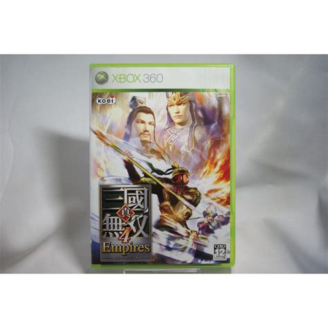 耀西 二手 純日版 Xbox 360 真‧三國無雙 4 Empires 含稅附發票 蝦皮購物