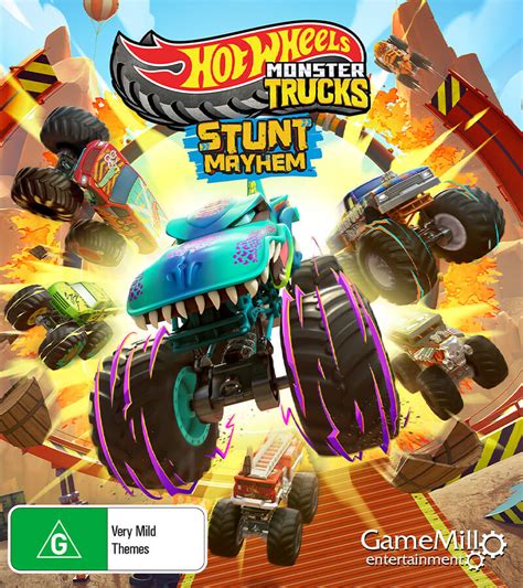 Hot Wheels Monster Trucks Stunt Mayhem Five Star Games